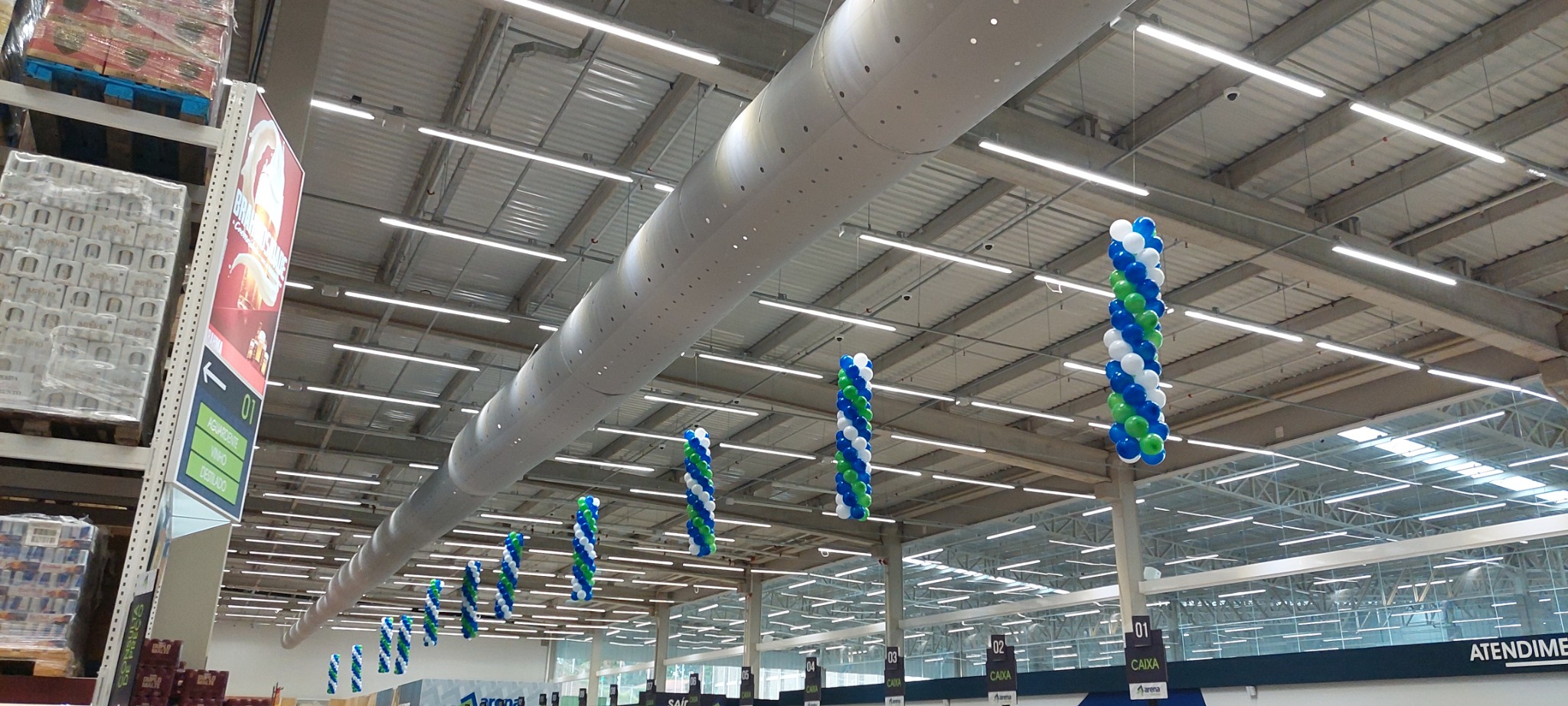 Sistema Multiflow em arena